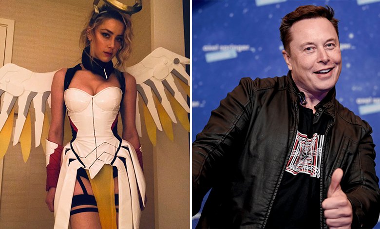 Elon Musk confirma que Amber Heard se disfrazó de Mercy, de Overwatch, para complacerlo