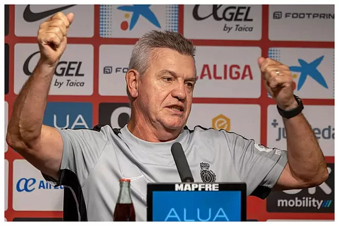Javier Aguirre rebaja la euforia al Mallorca en su vuelta a la Liga