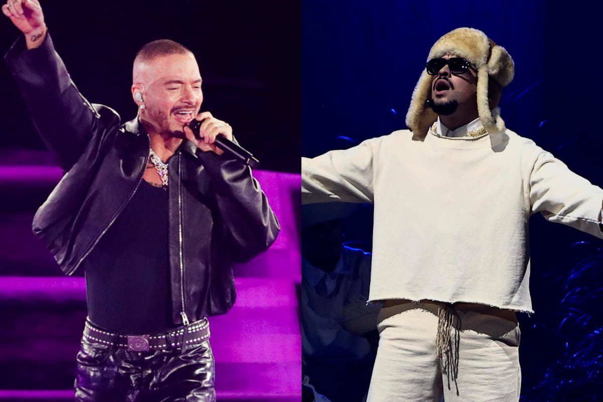 J Balvin manda emotivo mensaje a Bad Bunny tras su presentación en el Estadio GNP