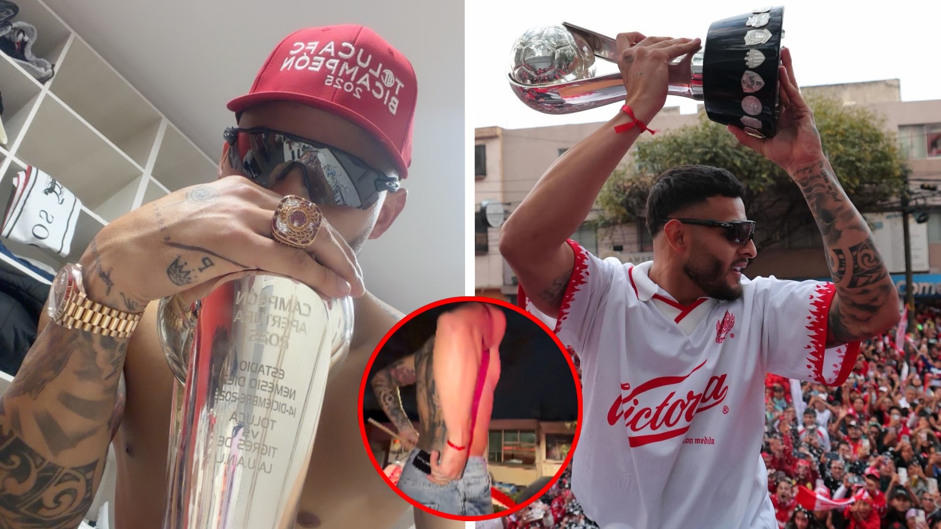 El impactante descaro de un campeón: Alexis Vega celebra el triunfo con un show desinhibido
